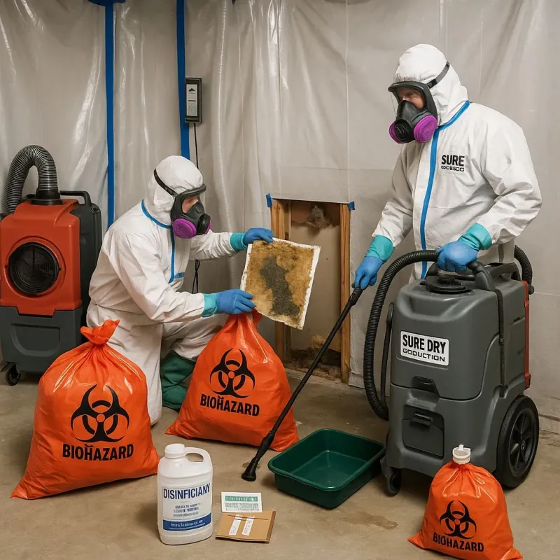 Contaminated Water Handling Protocols process in Manchester, WA