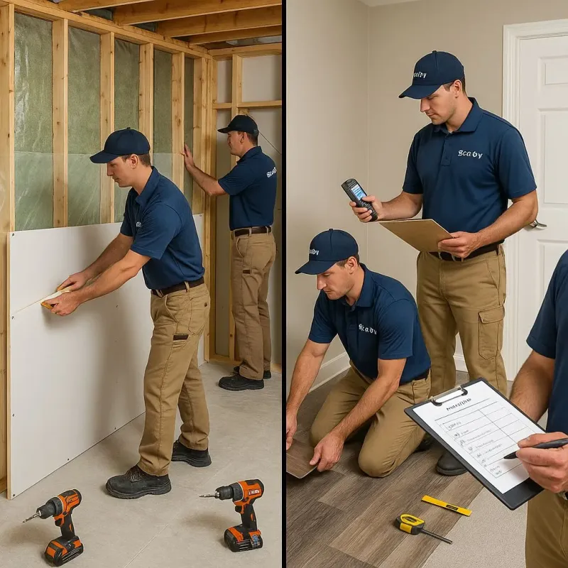 Repairs and Reconstruction process in Manchester, WA